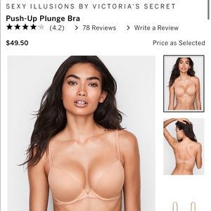 NWOT Victoria’s Secret Sexy Illusions Push Up Bra